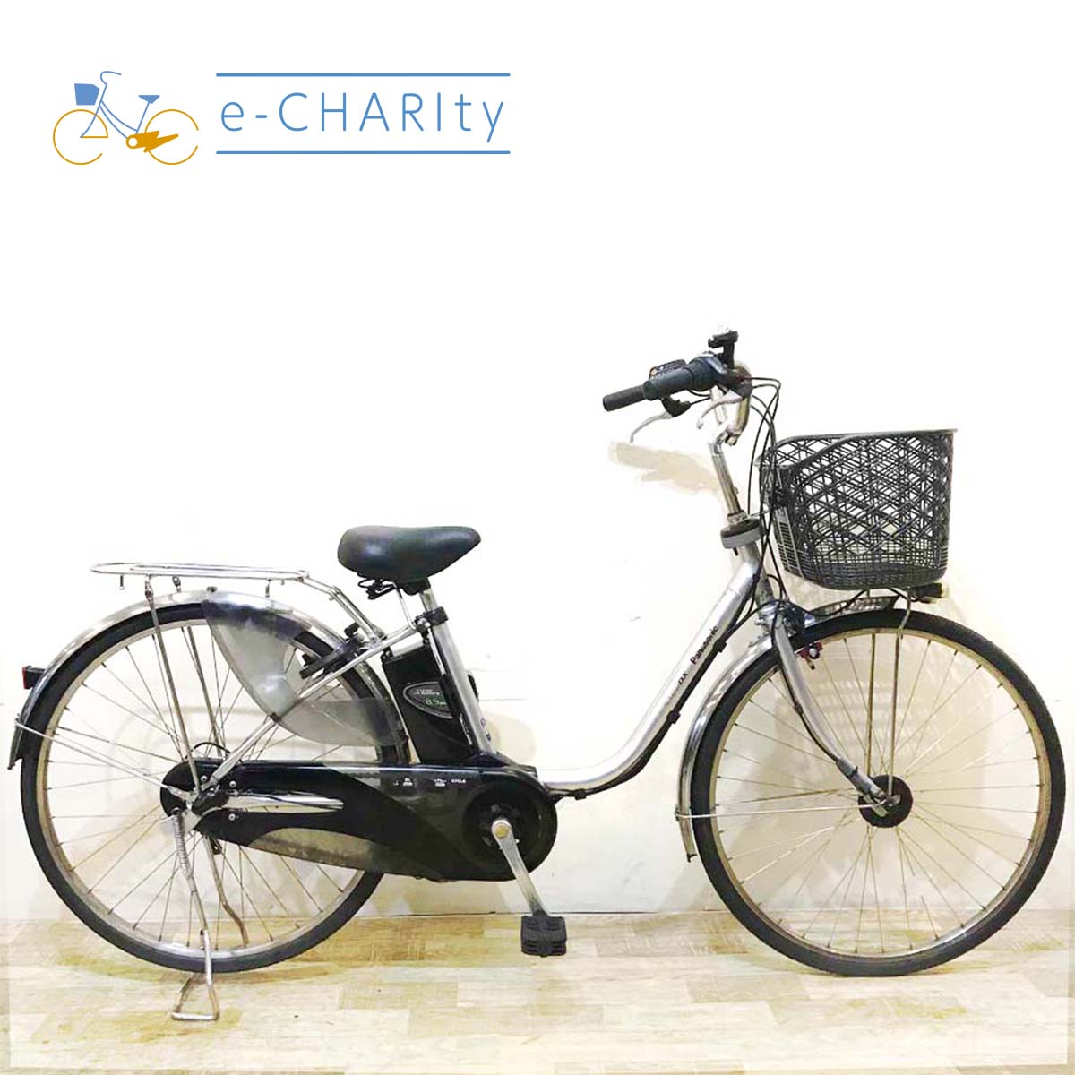 中古電動自転車 パナソニック ビビ DX シルバー 26インチ KZ152 – e