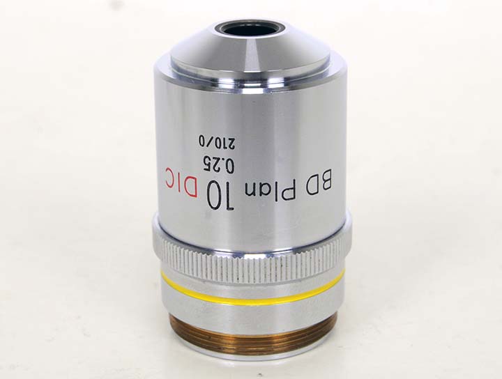 ニコン10倍明暗視野用金属対物レンズ【BD Plan10x DIC】