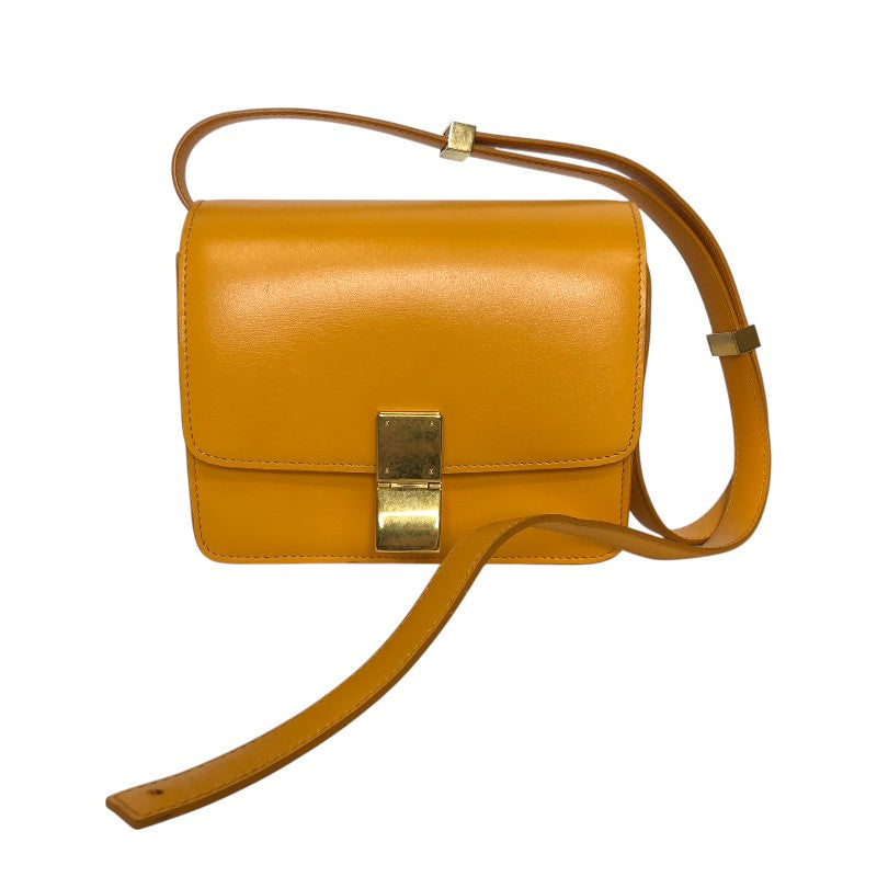 セリーヌ CELINE クラシックボックス スモール 189183 オレンジ