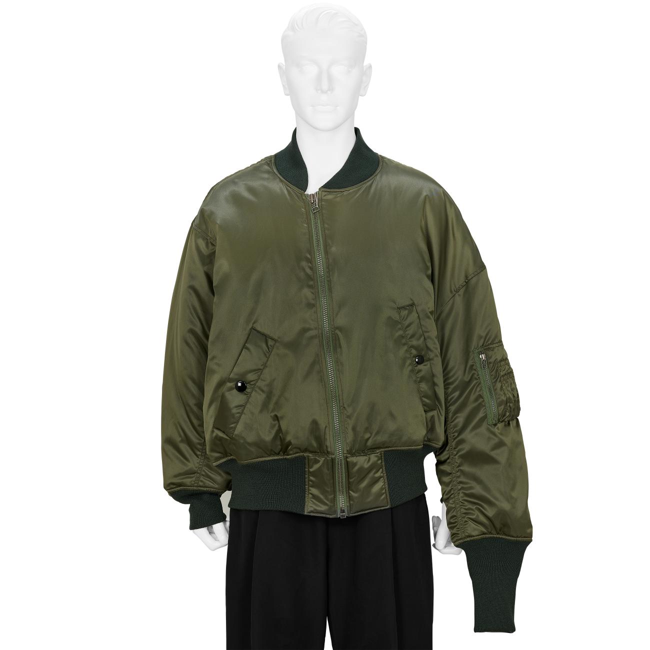 RED LABEL GRAFFITI MA-1 JACKET OLIVE - FUMITO GANRYU(フミト