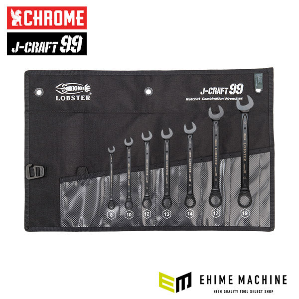 ロブテックス J-CRAFT99 JBRW7SET クロームツールロール ラチェット