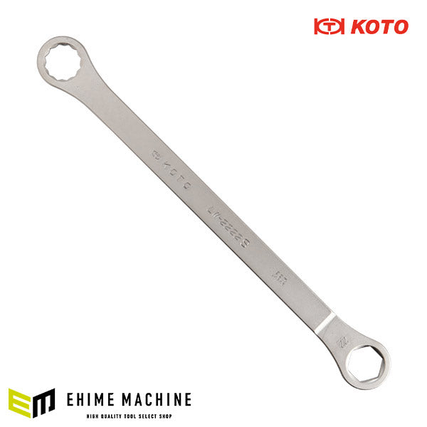 KOTO 6角x12角 極薄めがねレンチ LW-2222S サイズ22mm