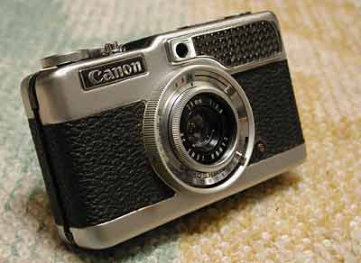 キャノン：初代デミの分解・レストア(Canon Demi)