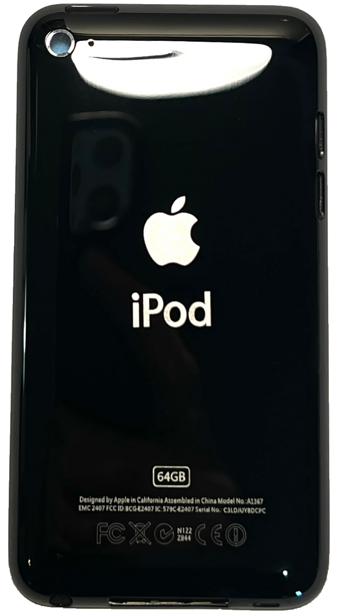 New Black Backplate Housing for Apple iPod Touch 4th Generation
