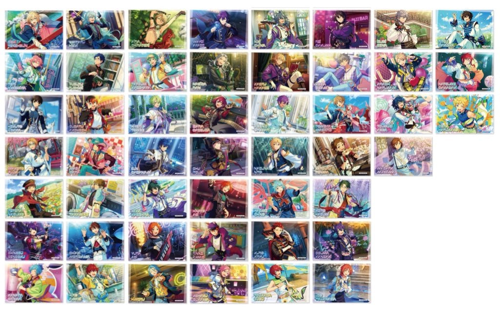 予約】あんさんぶる 韓国 PVCミニポスター 第二弾(21枚セット/Box