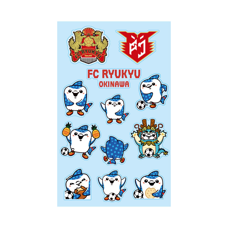 クリアステッカーセット（旧デザイン） – FC琉球オンラインショップ