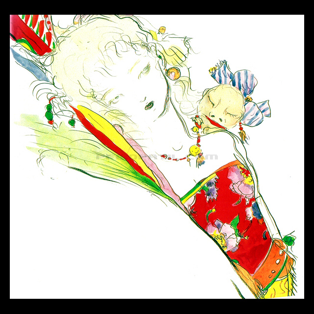 FF6 ティナ：天野喜孝氏のコンセプトアート ─ 全マップ完備