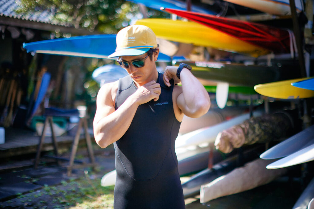 パタゴニアの今期新たにアップデートされたウェットスーツは着心地も