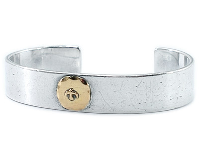 goro's '金メタル付き'平打ちバングル ゴローズ - ブランド古着の買取