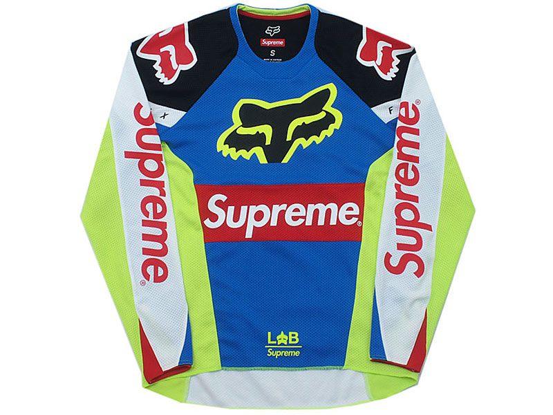 Supreme×Fox Racing 'Moto Jersey Top'ジャージトップ シュプリーム L