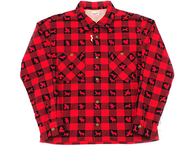 TENDERLOIN 本店限定 'T-PRINT FLANNEL SHT'フランネルシャツ