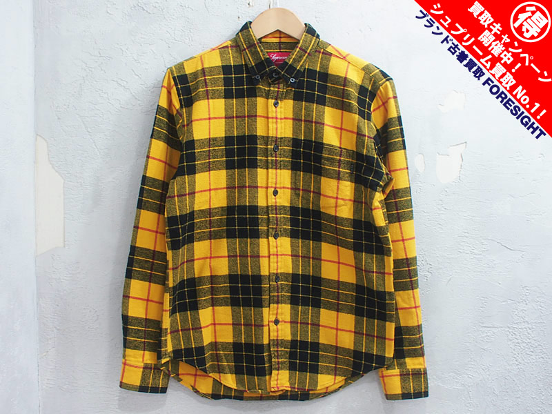 Supreme 'Tartan Flannel Shirt'タータンチェック フランネルシャツ