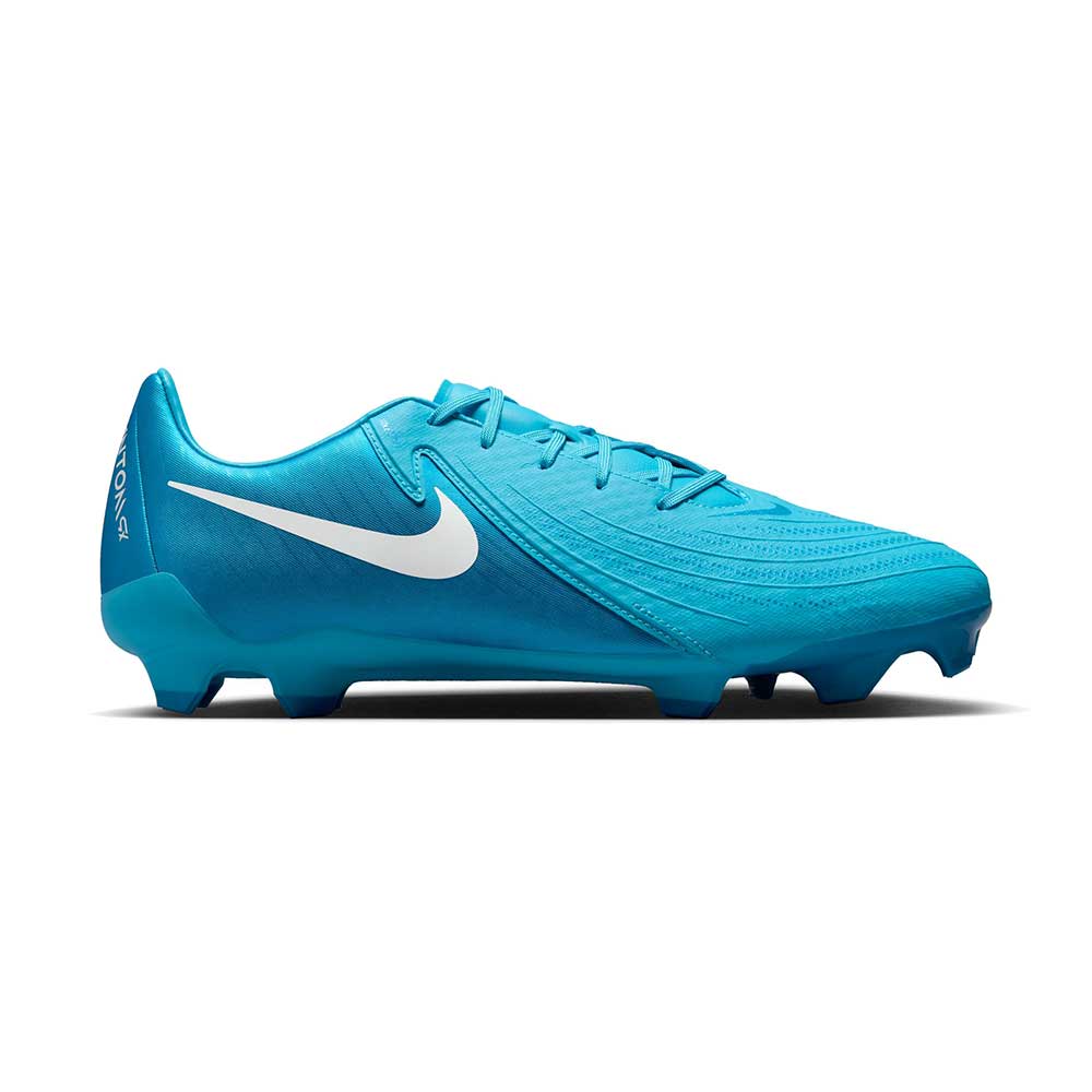 Nike Phantom GX 2 Academy MG Low-Top Soccer Cleats - Blue Fury