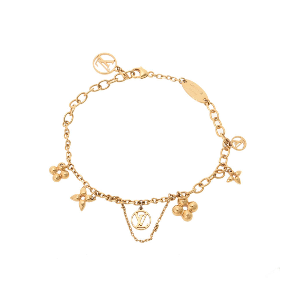 ルイヴィトンブラスレ ブルーミング モノグラム/LVサークル ゴールド