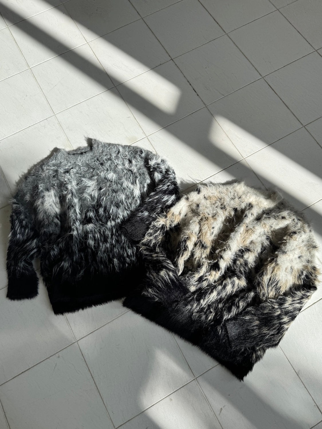 グラデーション Hairy KNIT プルオーバー