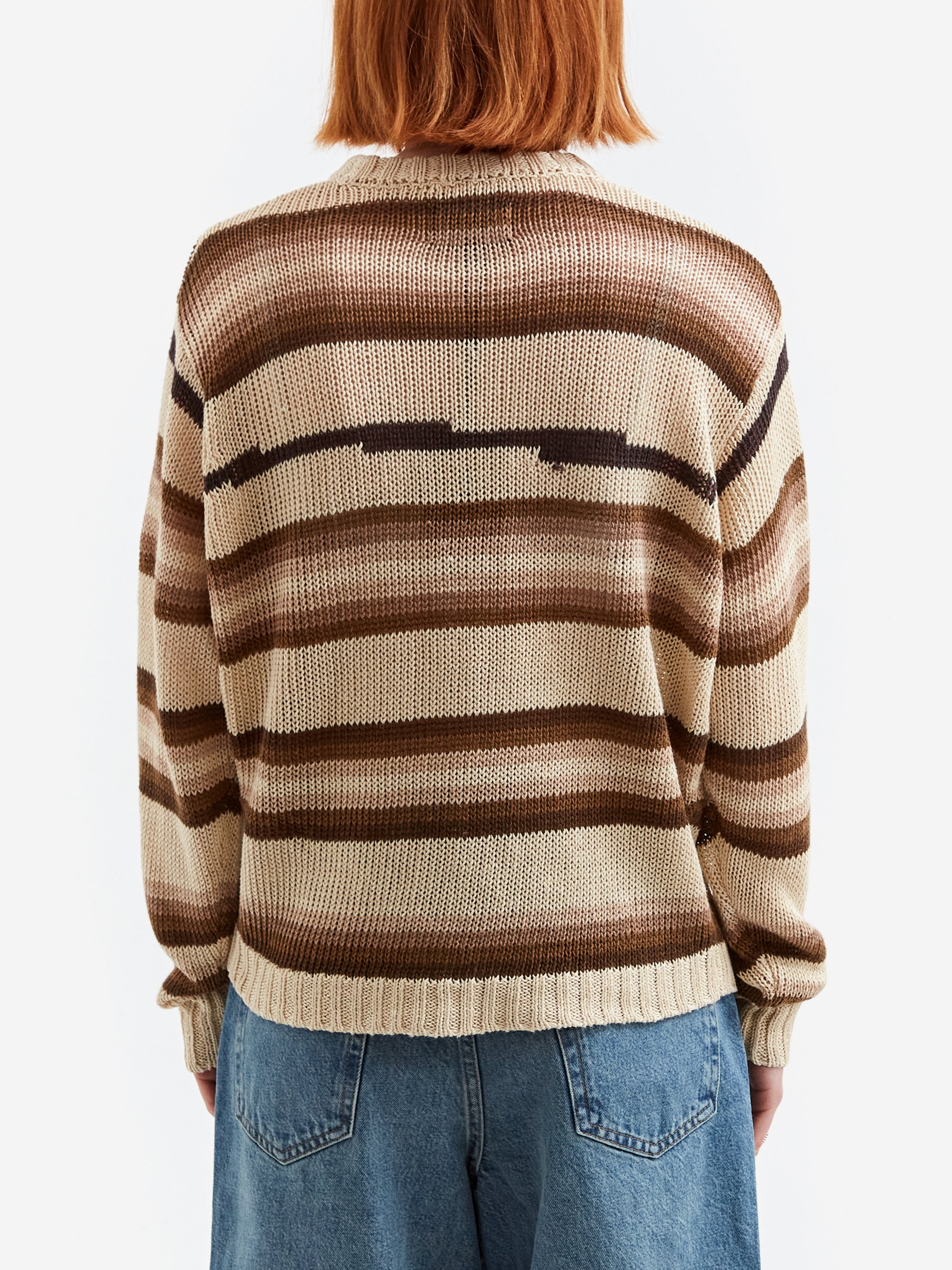 Stussy Tonal Stripe Sweater - Multi – Goodhood