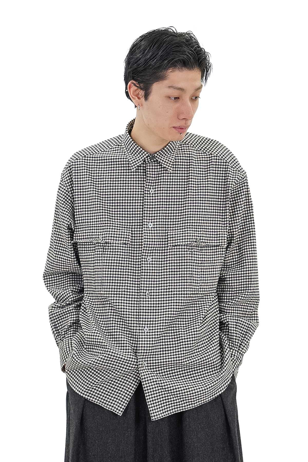 ROLL UP FLANNEL GINGHAM CHECK SHIRT – HUES ONLINE