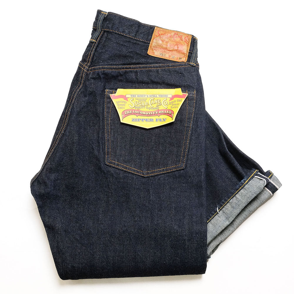 SUGAR CANE 14oz. DENIM 1955Z MODEL ZIPPER FLY SC42955 – HINOYA