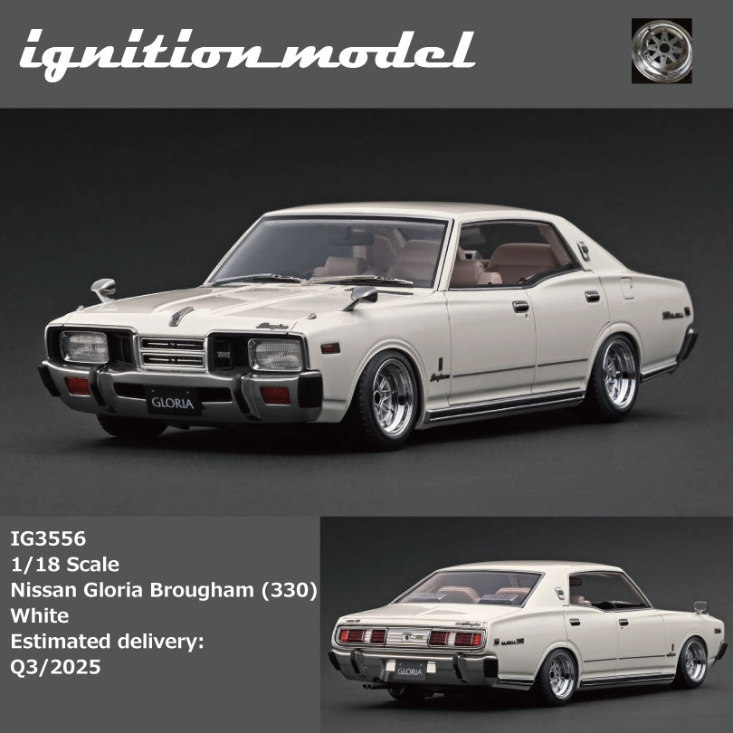 Preorder] Ignition Model 1:18 Nissan Cedric Brougham (330) White