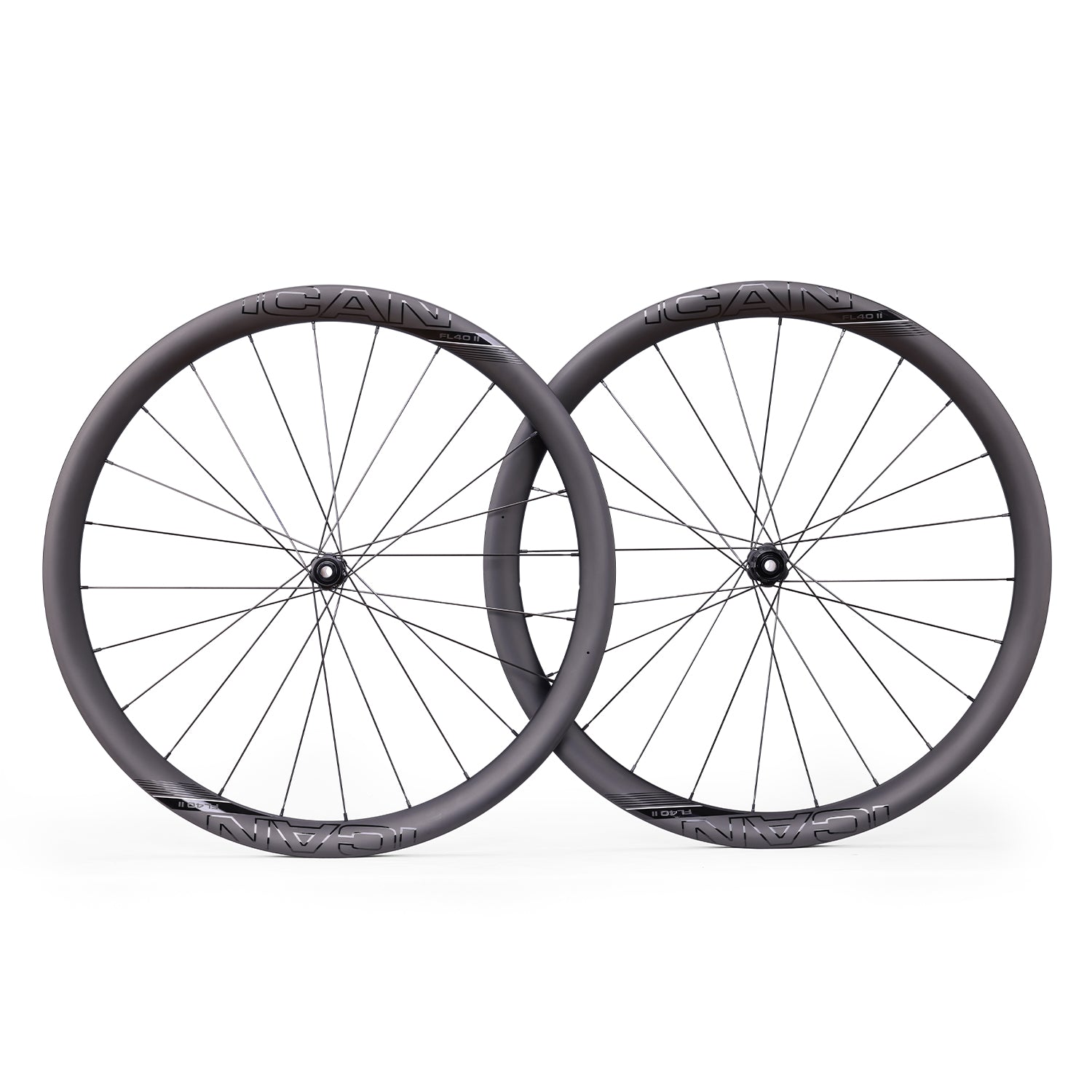ICAN FL40 II Disc Carbon Road Wheels 23mm Internal Width – ICAN