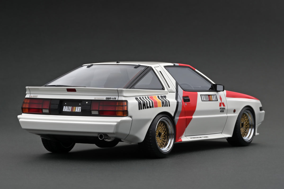 IG1795 Mitsubishi STARION 2600 GSR-VR (E-A187A) White/Red/Silver