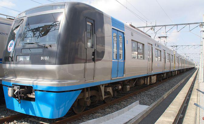 北総9100形が京成上野に初乗り入れ - 鉄道コム
