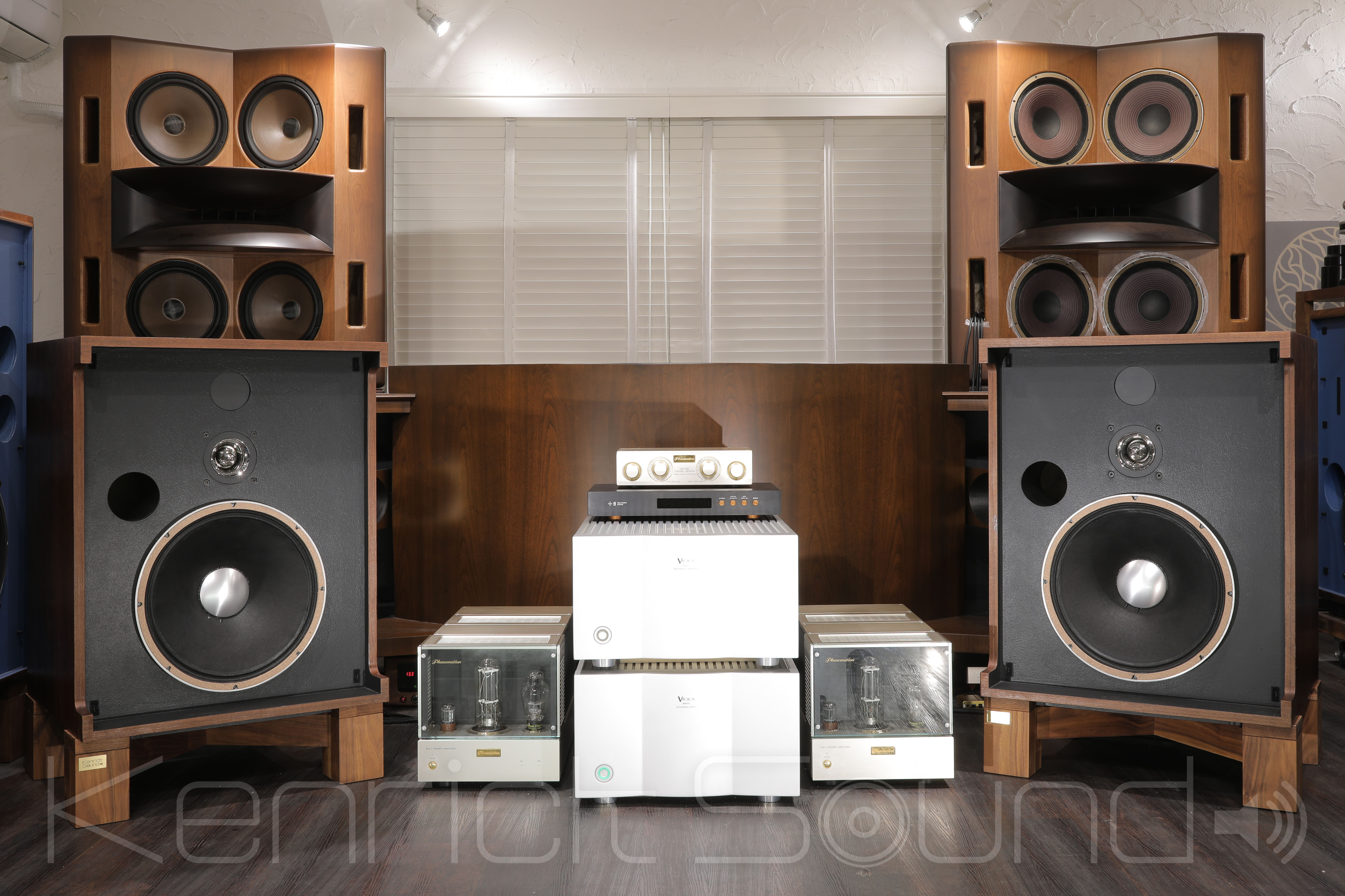 理想音の極み JBL 4320 アルニコ再着磁 D130 + 075 Mundorf MCap EVO