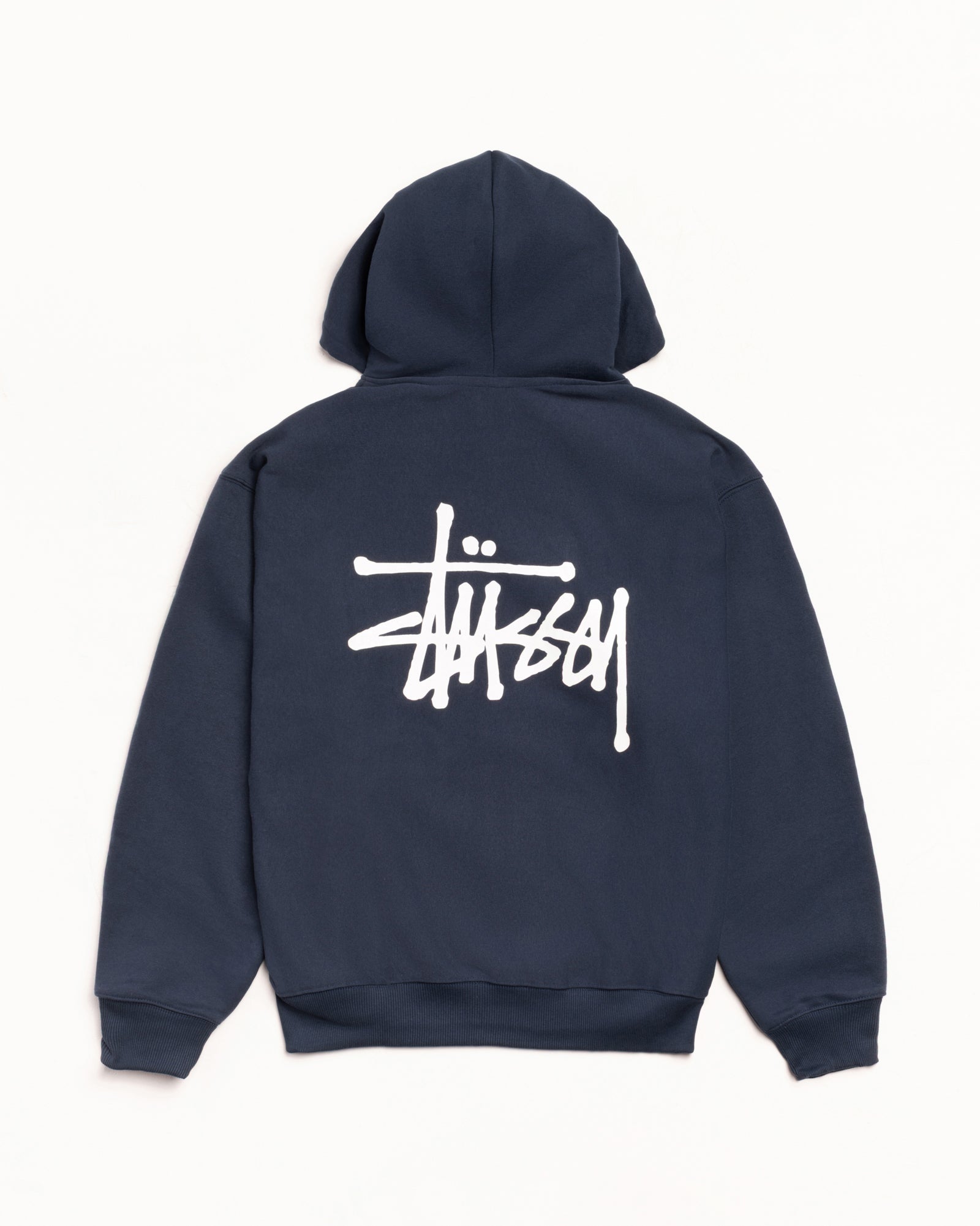 Basic Stüssy Hoodie – Navy | Tee & Sweats | Stüssy Japan