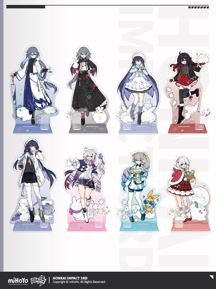 Honkai Impact 3rd Silver Winter Fun Series Acrylic Standees