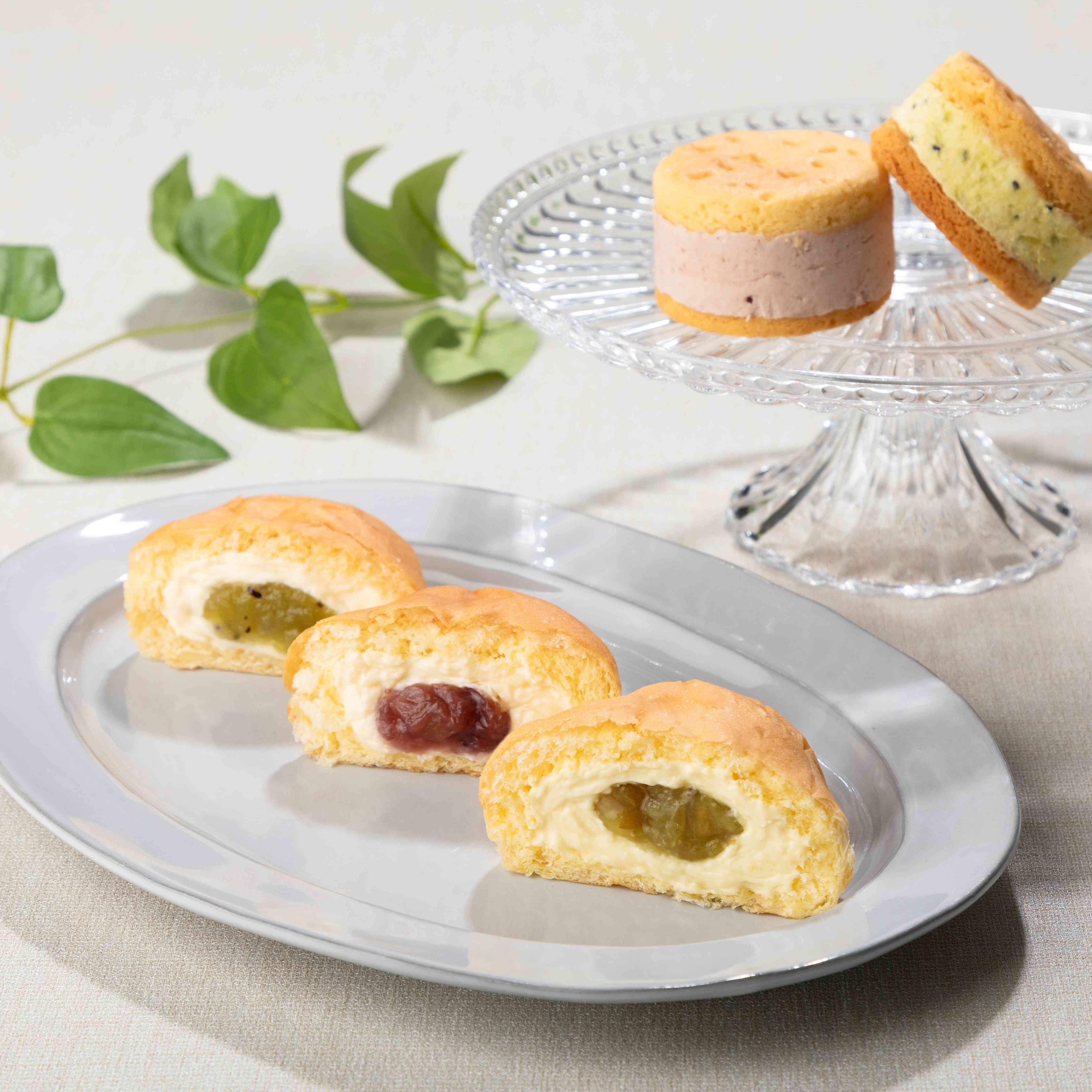 八天堂ファーム「果実なくりーむパン＆バターサンドウィッチセット」の