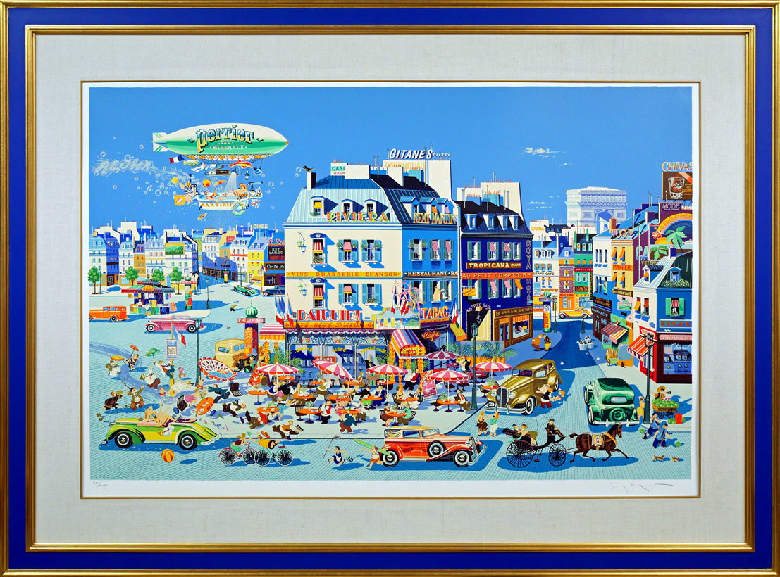 山形博導（ヒロヤマガタ）「ペリエ」シルクスクリーン版画 絵画買取