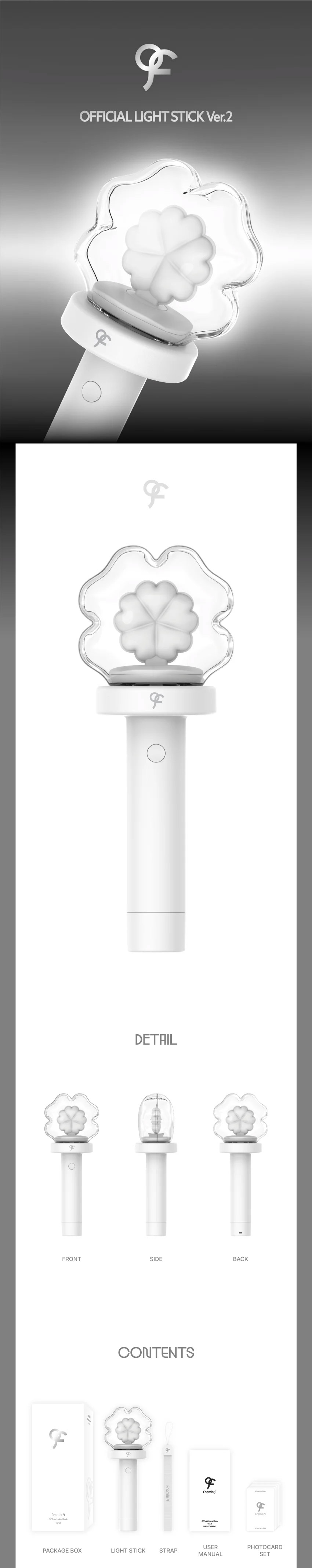 fromis 9 Official Light Stick Ver.2 kpoptown.com