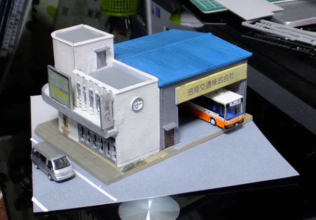 温泉街のある複線レイアウト ～Kaji's Cafe～