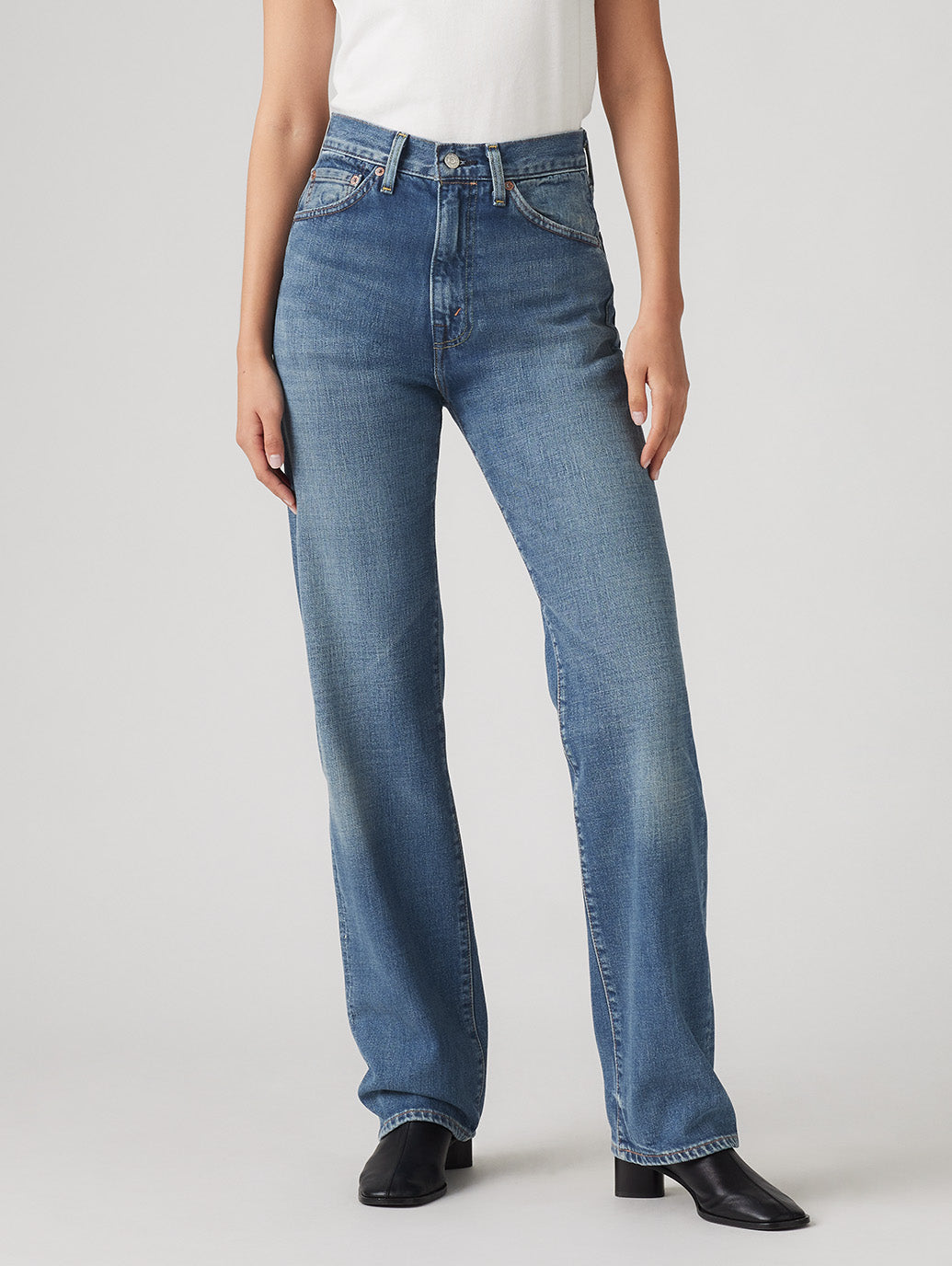 LEVI'S® VINTAGE CLOTHING 1950'S 701 ジーンズ ミディアムインディゴ