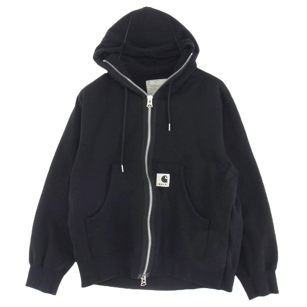 Sacai サカイ 23AW 23-0556S × Carhartt WIP Hoodie カーハート ジップ