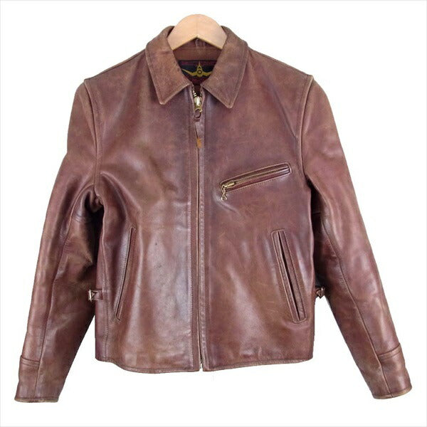 ビーマッコイ B-MCCOY'S ステアハイド シングル レザー ライダース