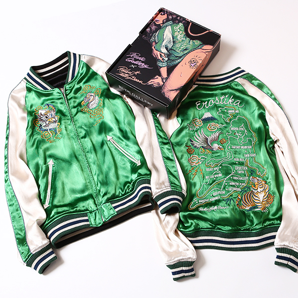 RUDEGALLERY】マリア×ヌード スカジャン(ロッキンジェリービーン)新作