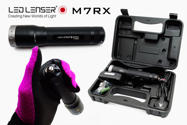 LED LENSER M7RX 再入荷！充電式 600ルーメンモデル : アカリセンター