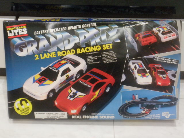 スロットカー GRAND-PRIX 2 LANE ROAD RACING SET : FAIRLADY Z fan