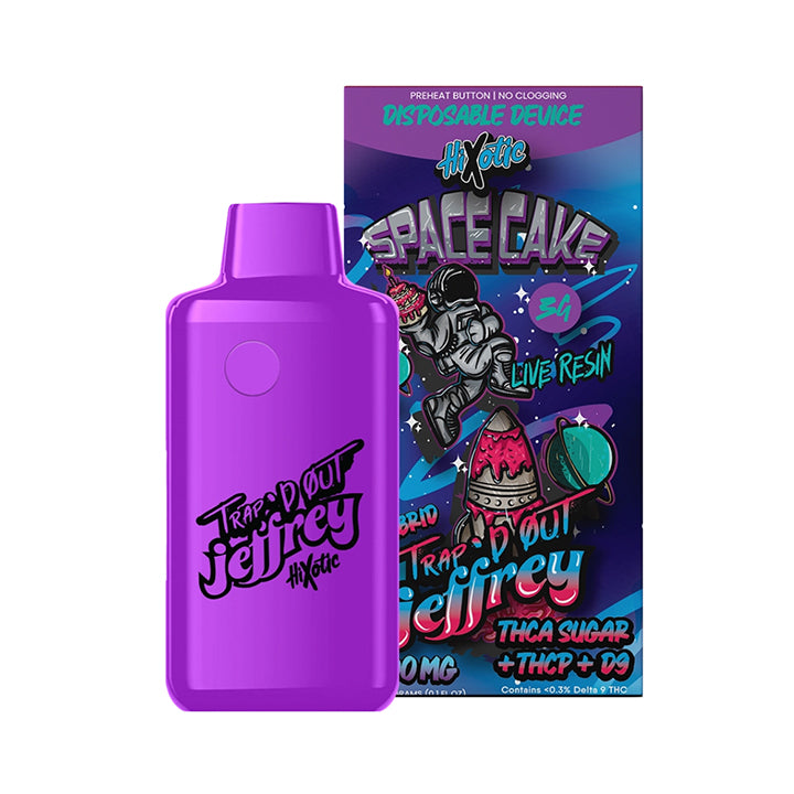 HiXotic | Trap'd Out Disposable Vape 3g - Space Cake (Hybrid