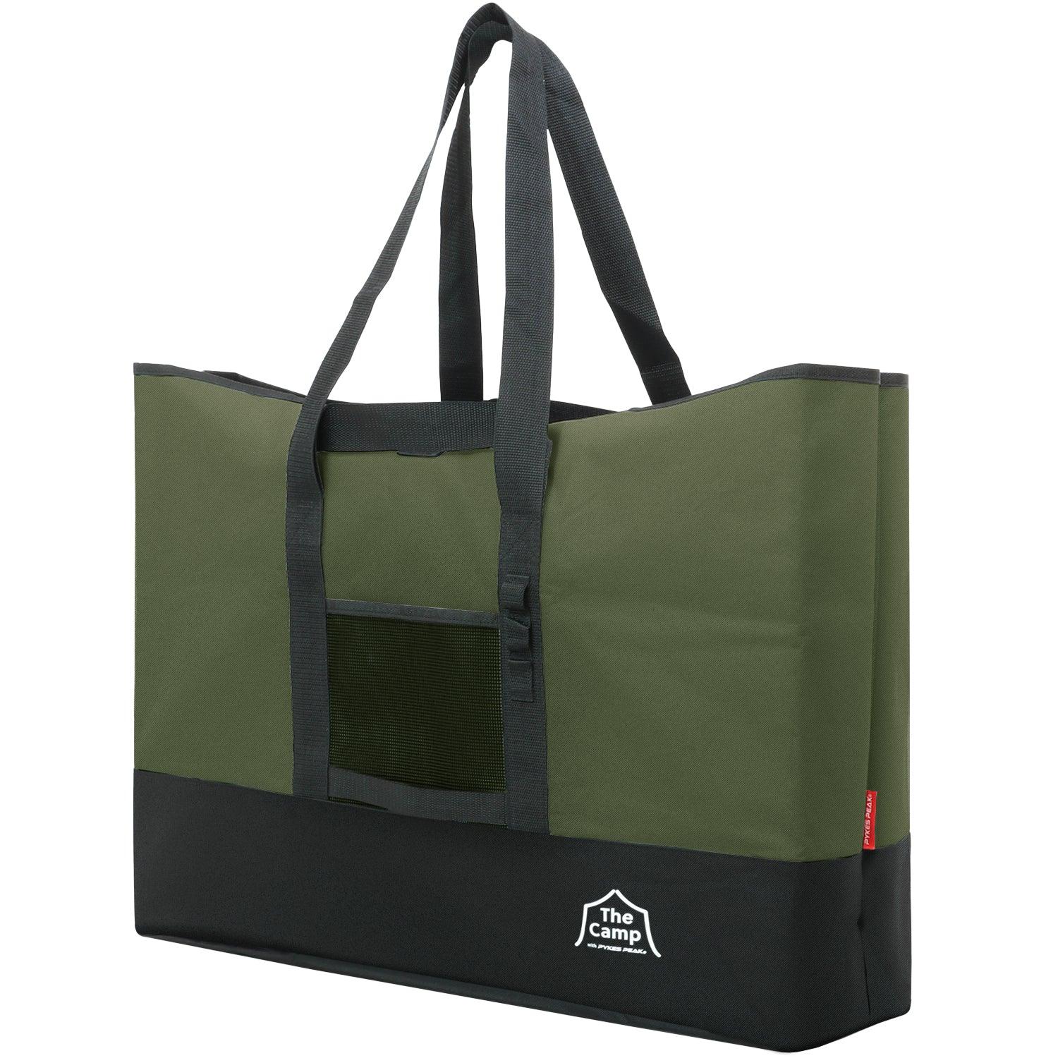 キャンプ収納バッグはPYKES PEAK｜最大170Lの大容量＆撥水トート