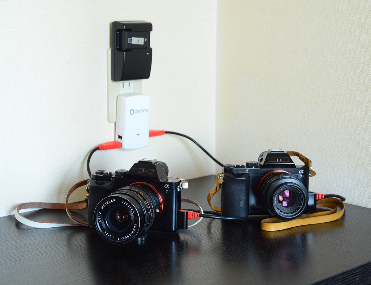 SONYα7などのUSB充電機器を急速充電するカギはケーブルだった！（弊社