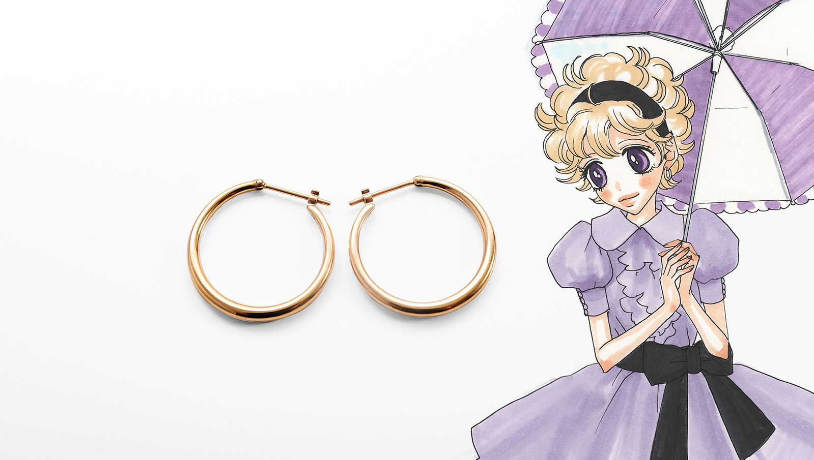 5月14日まで！『シュガシュガルーン』のピアスを再現した「ルーン