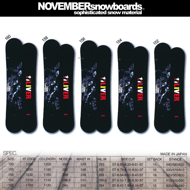 NOVEMBER ノーベンバー 15-16