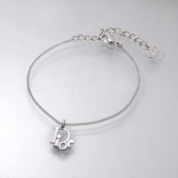 C.Dior ロゴチャームブレスレット（シルバー） – Vintage Shop Rococo