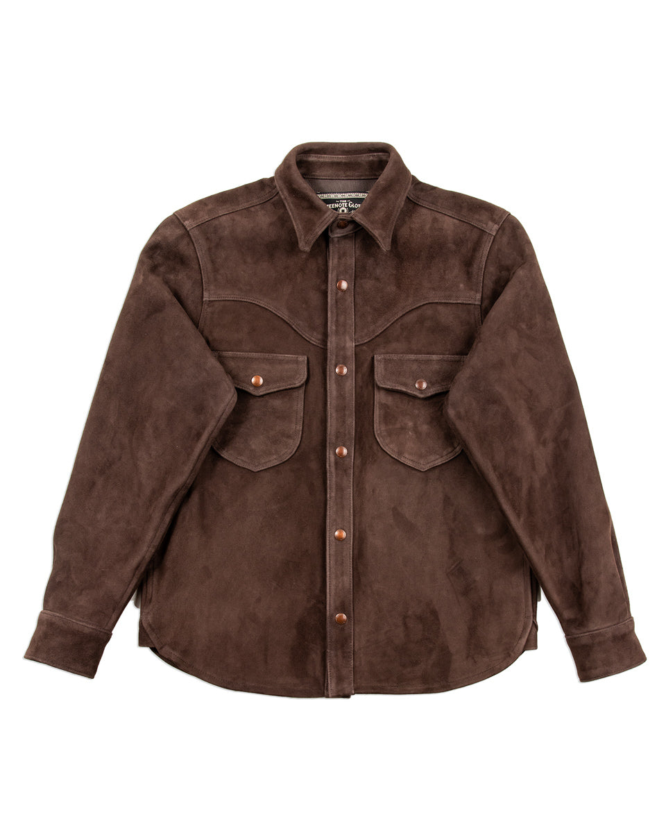 Freenote Packard Western Shirt - Chocolate Goatskin – Standard