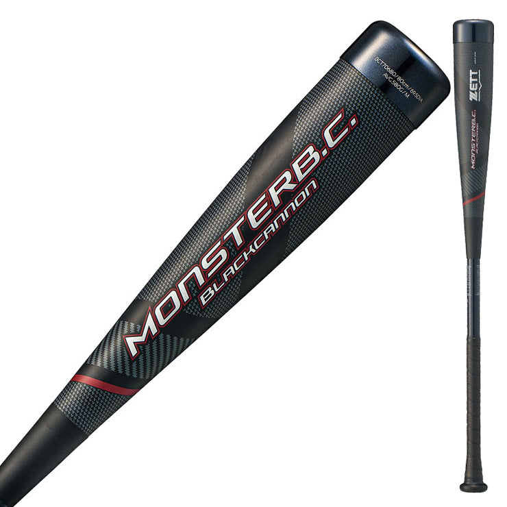 2026モデル】ゼット 少年軟式 モンスターブラックキャノン バット