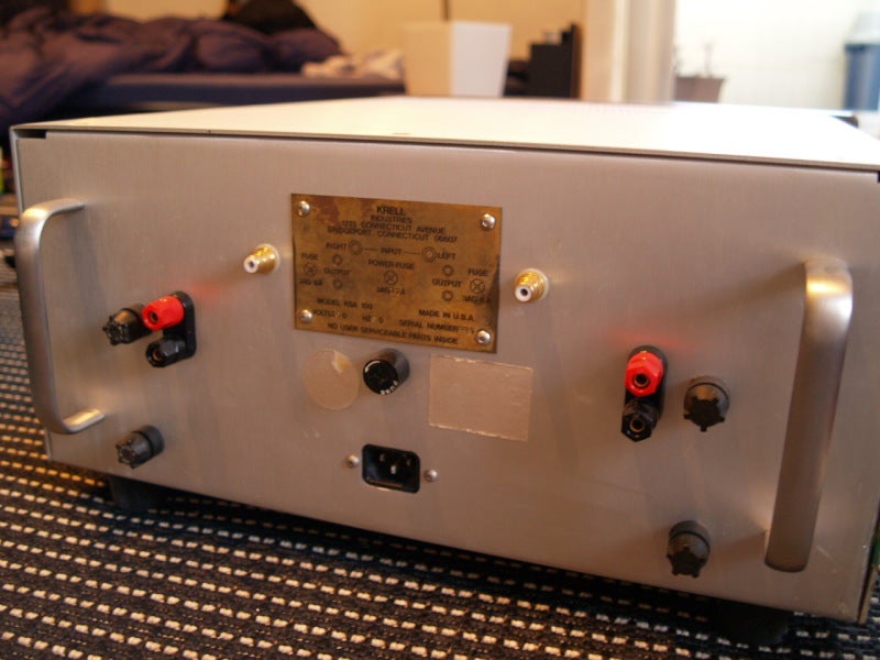 KRELL（クレル） パワーアンプレビュー KSA-100 | 喰らうオーディオ!!!