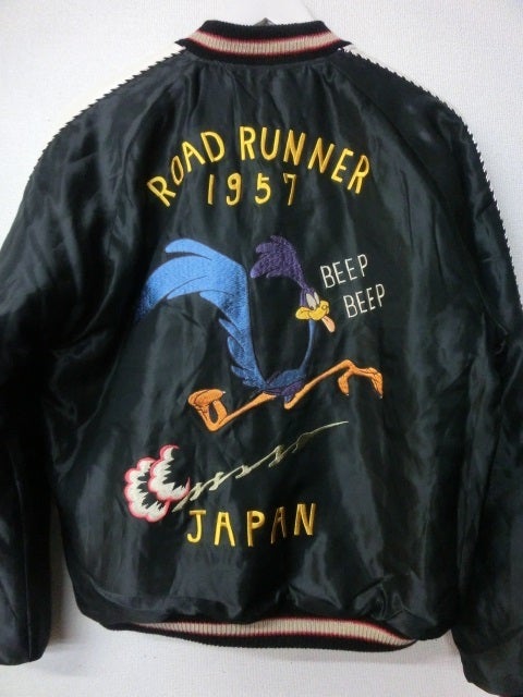 テーラー東洋 スカジャン ロードランナーXジャパンマップ TT13349-119