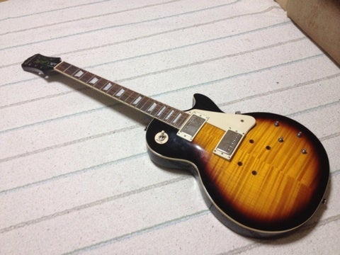 またニューカマー´д` ; ジャンク品エピフォンレスポール分解(=ﾟωﾟ)ﾉ